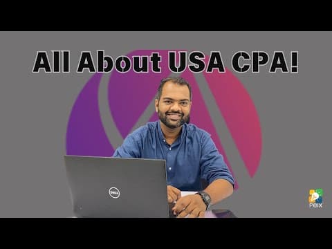All about USA CPA | Overview, Eligibility, Fees structure